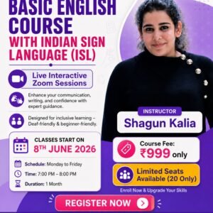 Zoom Basic English class