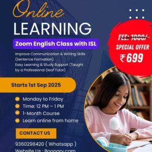 Zoom Basic English class