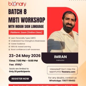 ISL Workshop MBTI