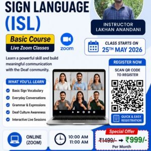 Indian Sign Language (ISL) Basic Course