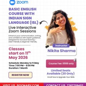 Zoom Basic English class