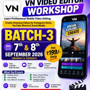 VN Mobile Video Editing Workshop